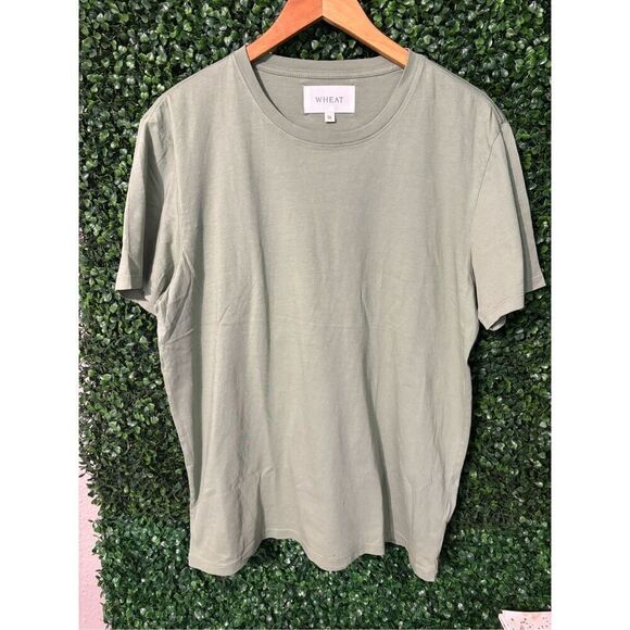 The Wheat Collection Men’s Green Short Sleeve Top Sz XL NWOT - Picture 1 of 3